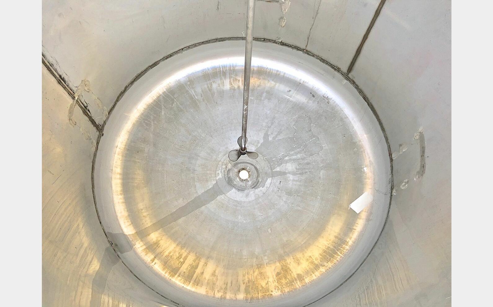 Cuve agit&eacute;e inox PU0118