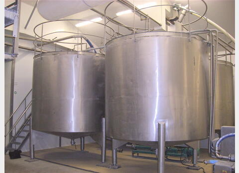 Cuve de stockage verticale de 20 m3 - INOX 304