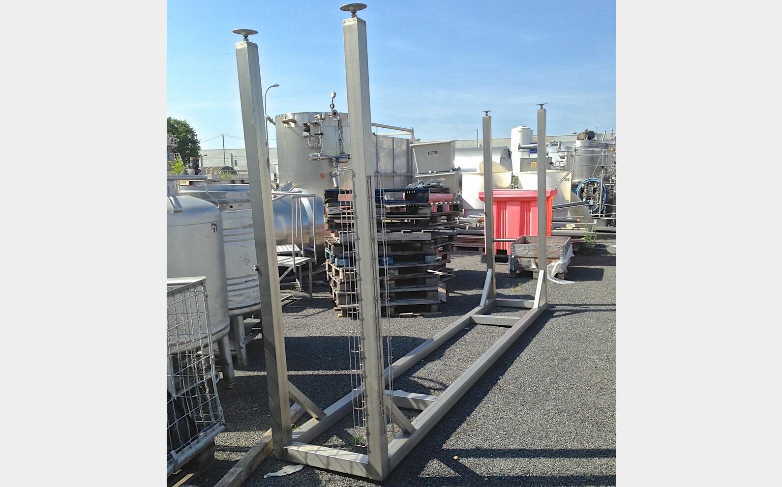 Structure de sur&eacute;l&eacute;vation inox LSDH18