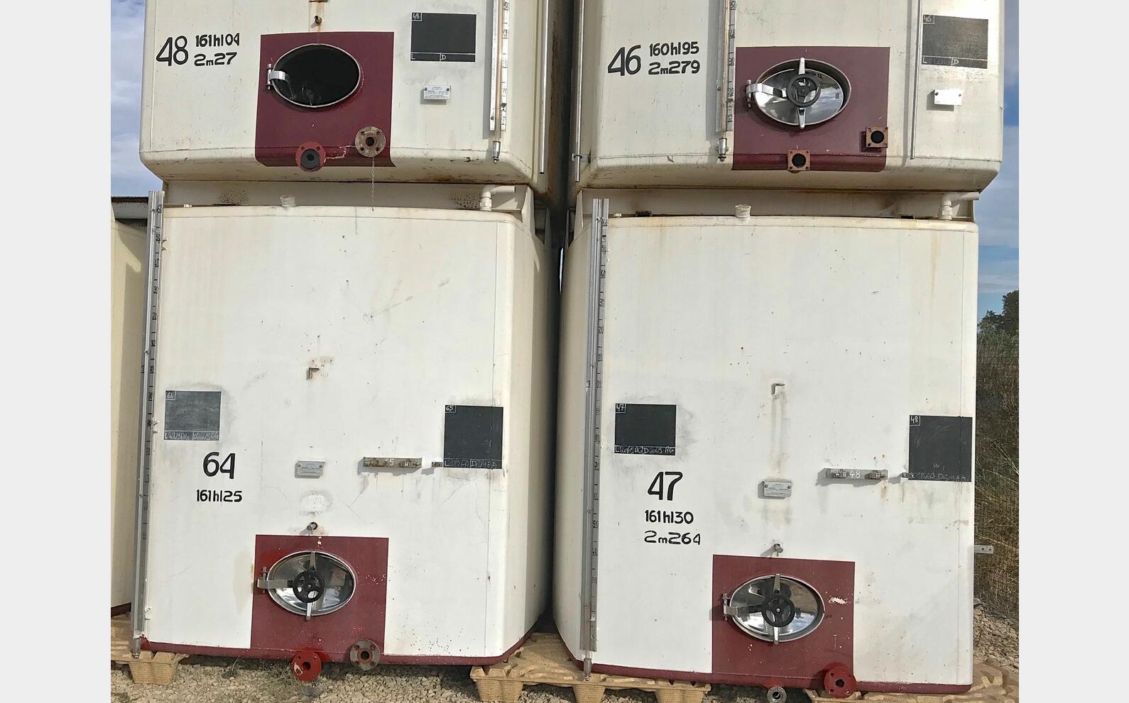 Cuve acier rev&ecirc;tu