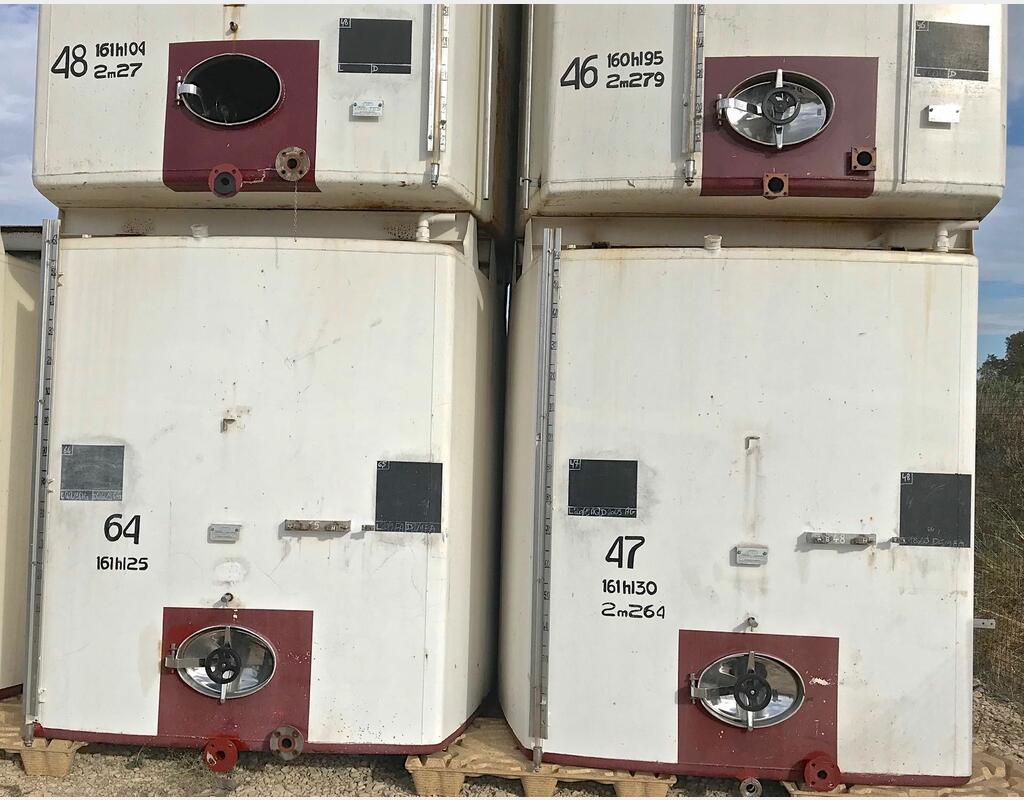 Cuve acier rev&ecirc;tu