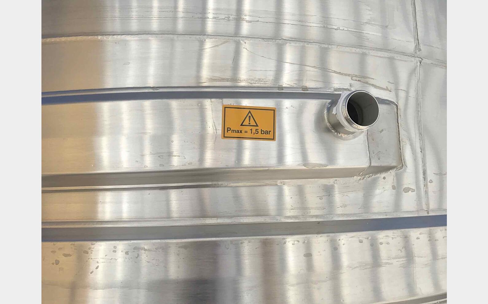 Cuve inox &agrave; chapeau flottant  80 hls MATERIEL NEUF