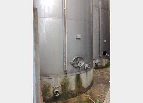 Cuve Inox 316L marque CSC - sur radier béton