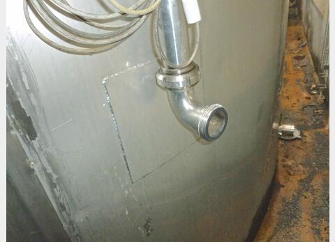 Cuve inox cylindrique verticale