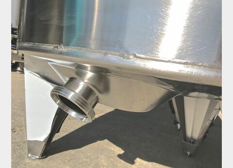 Cuve inox 316 - Fond bomb&eacute; 10 HL (1000 Litres) ARSILAC