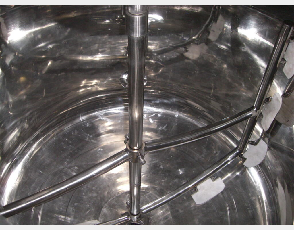 Cuve de mélange Inox 316L - Volume : 1.000 litres