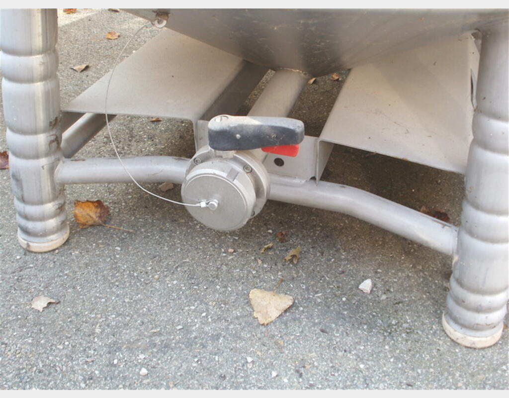 Conteneur de stockage INOX 316L (1.4404) - Volume : 1000 litres