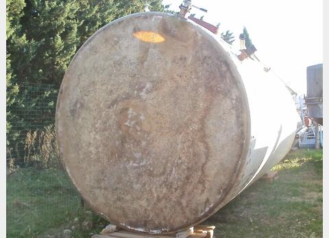 Cuve de stockage fibre - Fond plat