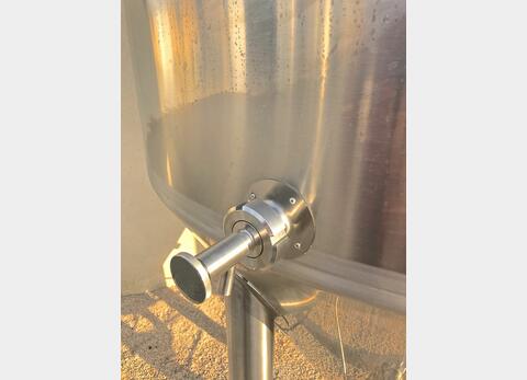 Cuve inox - Isol&eacute;e - Cylindro conique 16 HL (1600 Litres) ARSILAC