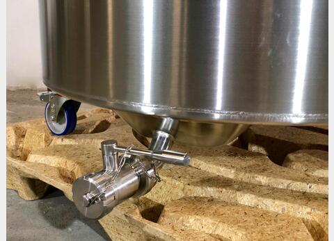 304 ss tank - On wheels 4.1 HL (410 Litres) ARSILAC