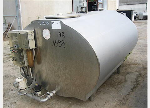 Cuve stockage INOX isol&eacute;e Volume : 1850 litres