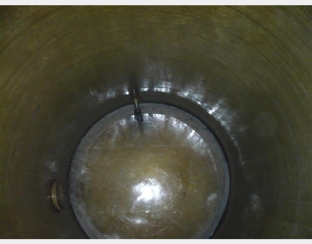CUVE FIBRE CYLINDRIQUE VERTICALE - FOND PLAT