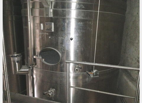 Cuve inox 316 compartimentée - 321 hls vinification