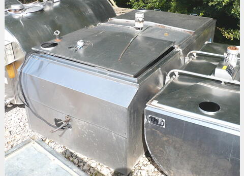 Cuve de stockage INOX isolée (bac) - Marque : PACKO