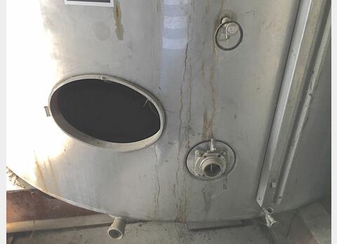 Cuve Inox 316 Ti cylindrique verticale