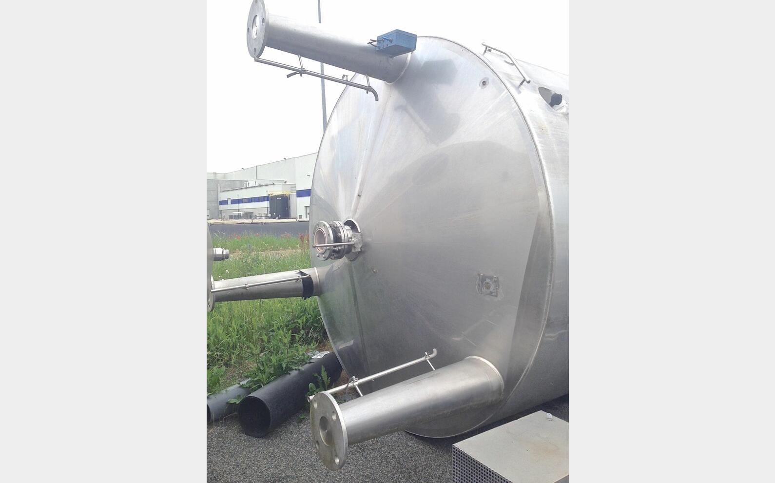 cuve inox agit&eacute;e isol&eacute;e LSDH18