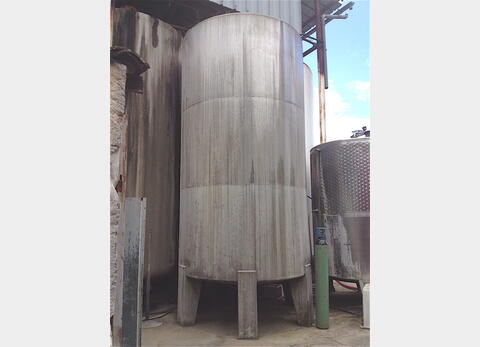 Cuve stockage INOX Volume : 253 hecto (25300 litres)