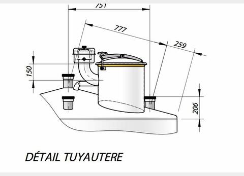 cuve  INOX 316L circuit coquill&eacute; MATERIEL NEUF