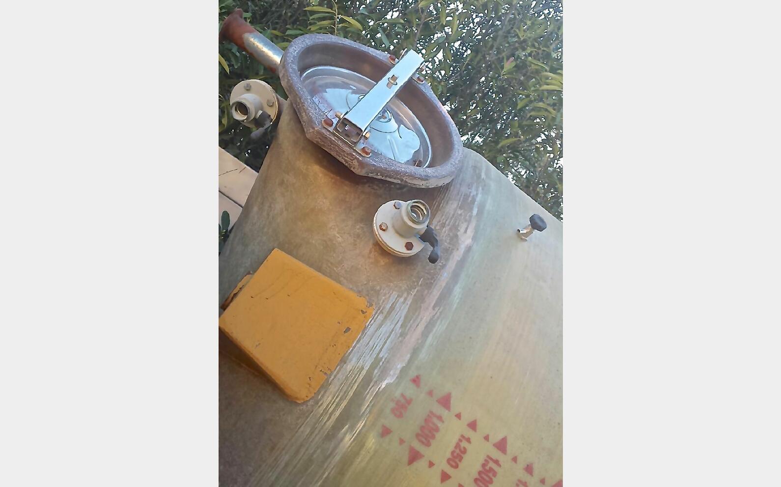 Cuve fibre de 120 HLS