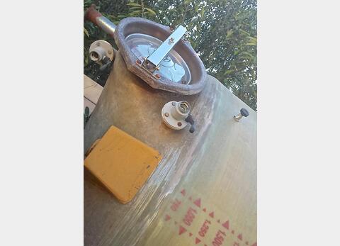 Cuve fibre de 120 HLS