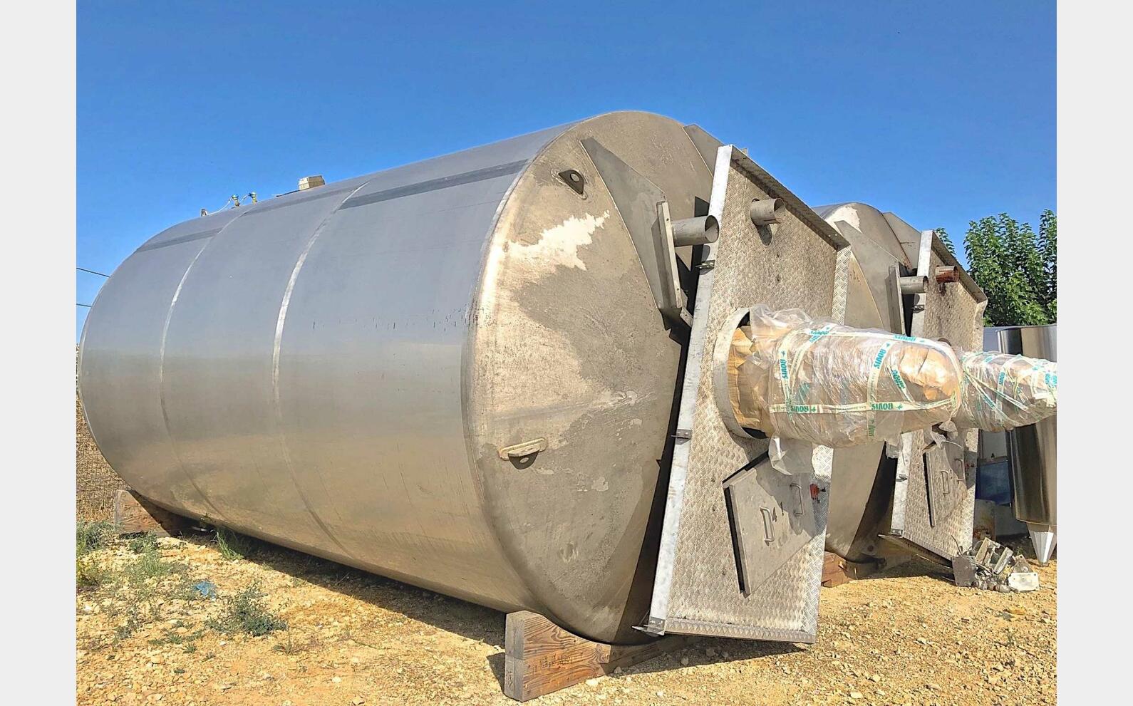 Insulated stainless steel mixing tank 540 HL (54 000 liters) LABBE