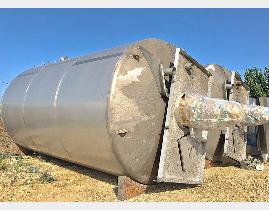 Cuve de m&eacute;lange inox 540 HL (54 000 litres) LABBE