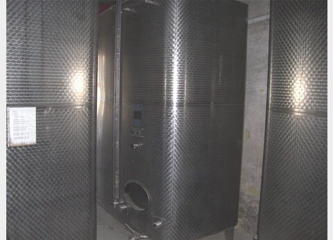 cuve stockage INOX 304 Agroalimentaire (vin rouge). Marque : DEFRANCESHI. Ann&eacute;e : 1985.
