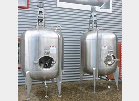 Cuve de m&eacute;lange inox 316 L Marque : Ziemann