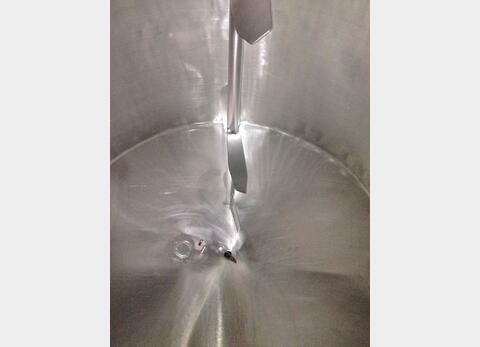 Cuve agit&eacute;e INOX