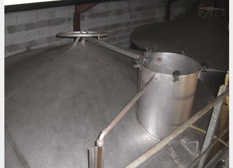 cuve vinification INOX 304 Volume : 32500 litres (325 hecto)