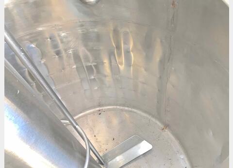 Cuve m&eacute;lange inox