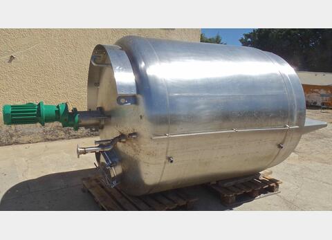 Cuve inox agit&eacute;e