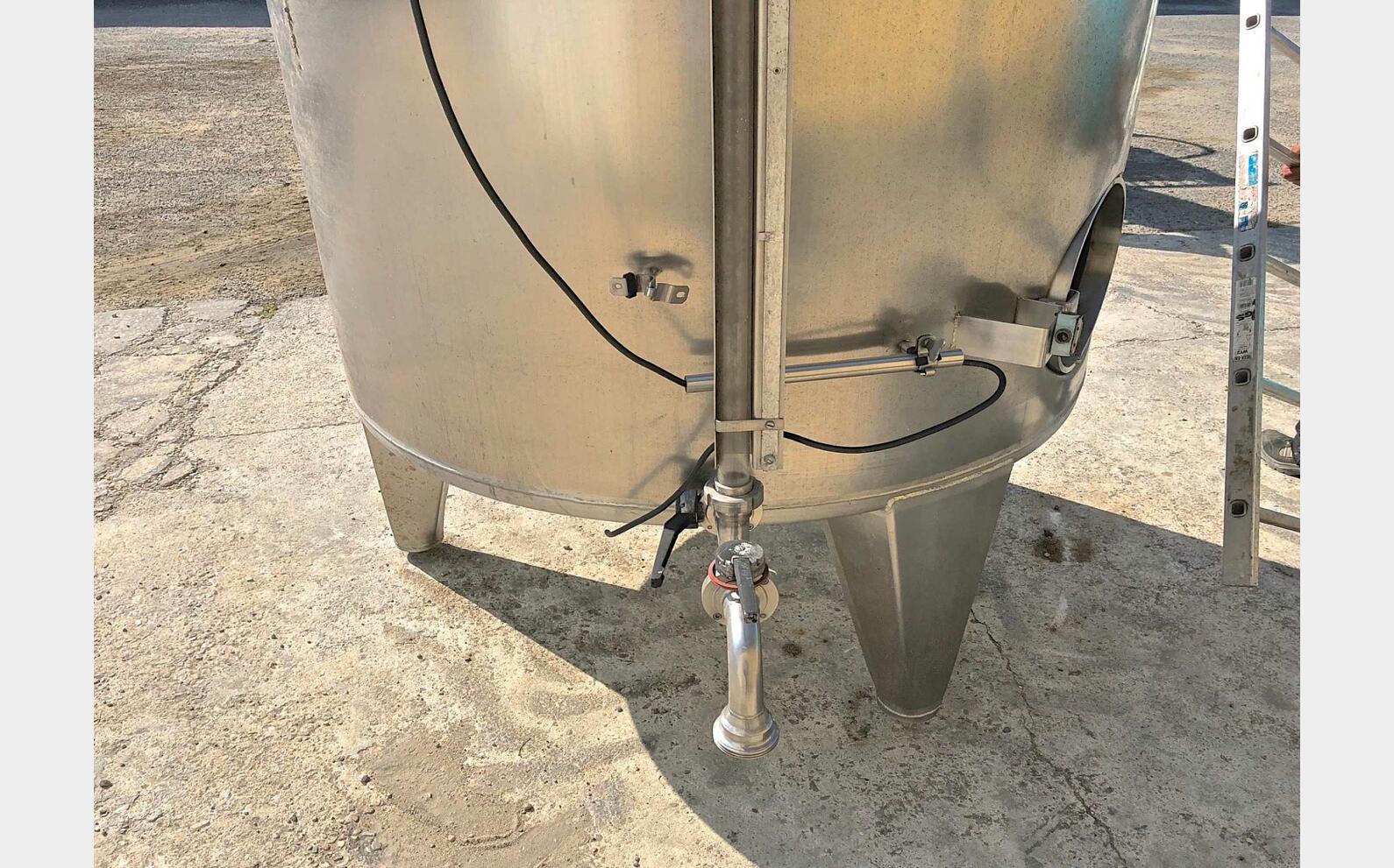 cuve m&eacute;lange inox 316L LSDH18 3000 litres