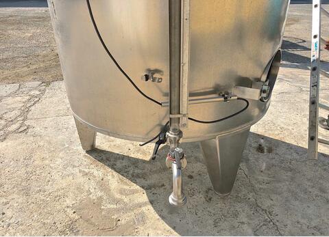 cuve m&eacute;lange inox 316L LSDH18 3000 litres