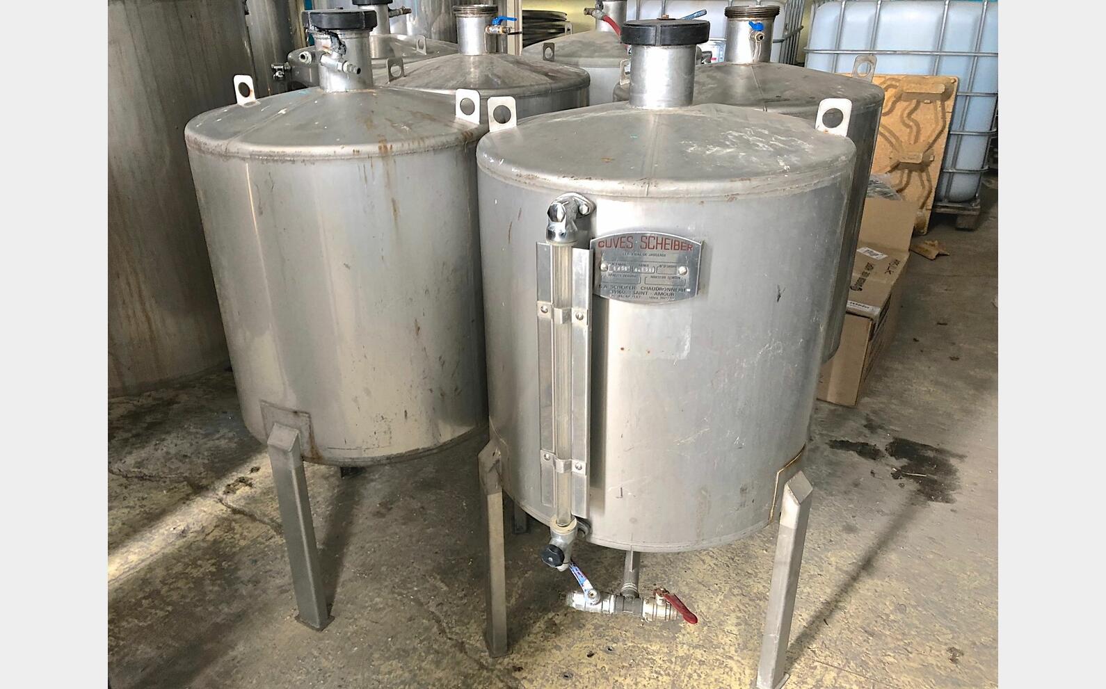 Cuve stockage inox Marque : SCHEIBER