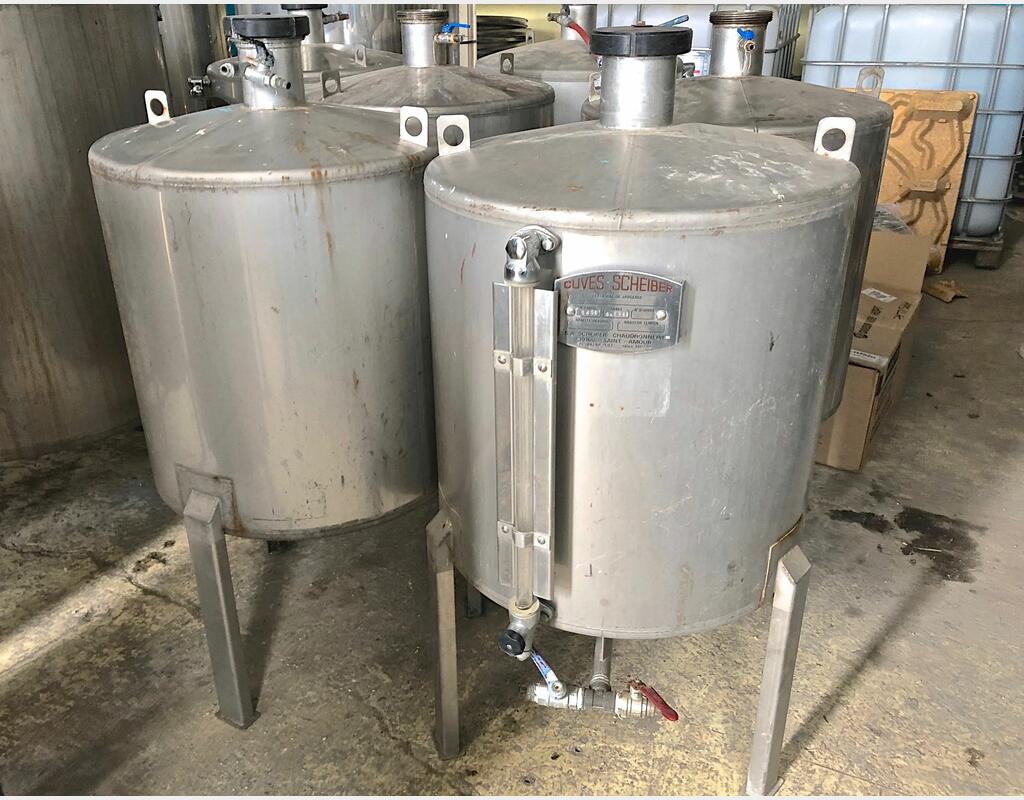 Cuve stockage inox Marque : SCHEIBER