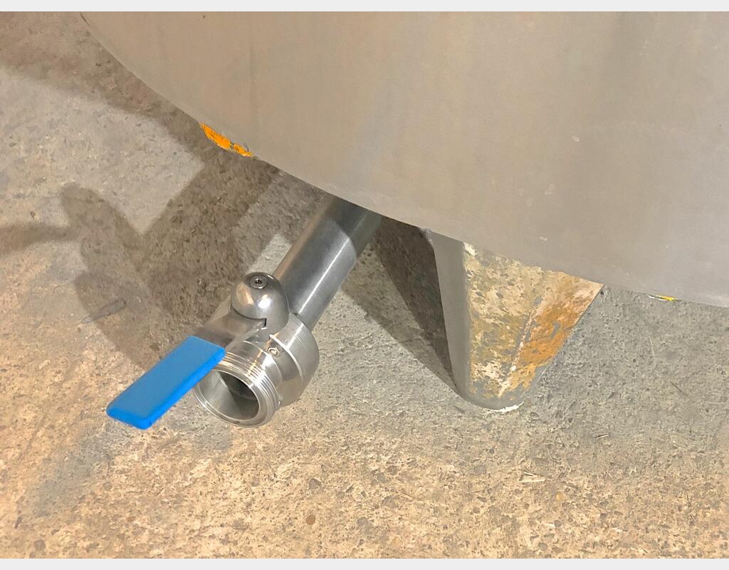 Cuve inox de mélange - Marque : PIERRE GUERIN