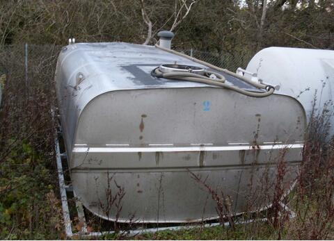 citerne de stockage en INOX