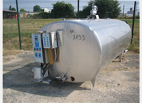 Cuve stockage INOX isol&eacute;e Volume : 2400 litres