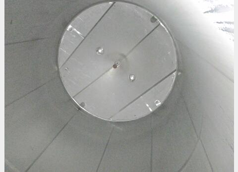 Cuve inox cylindrique verticale