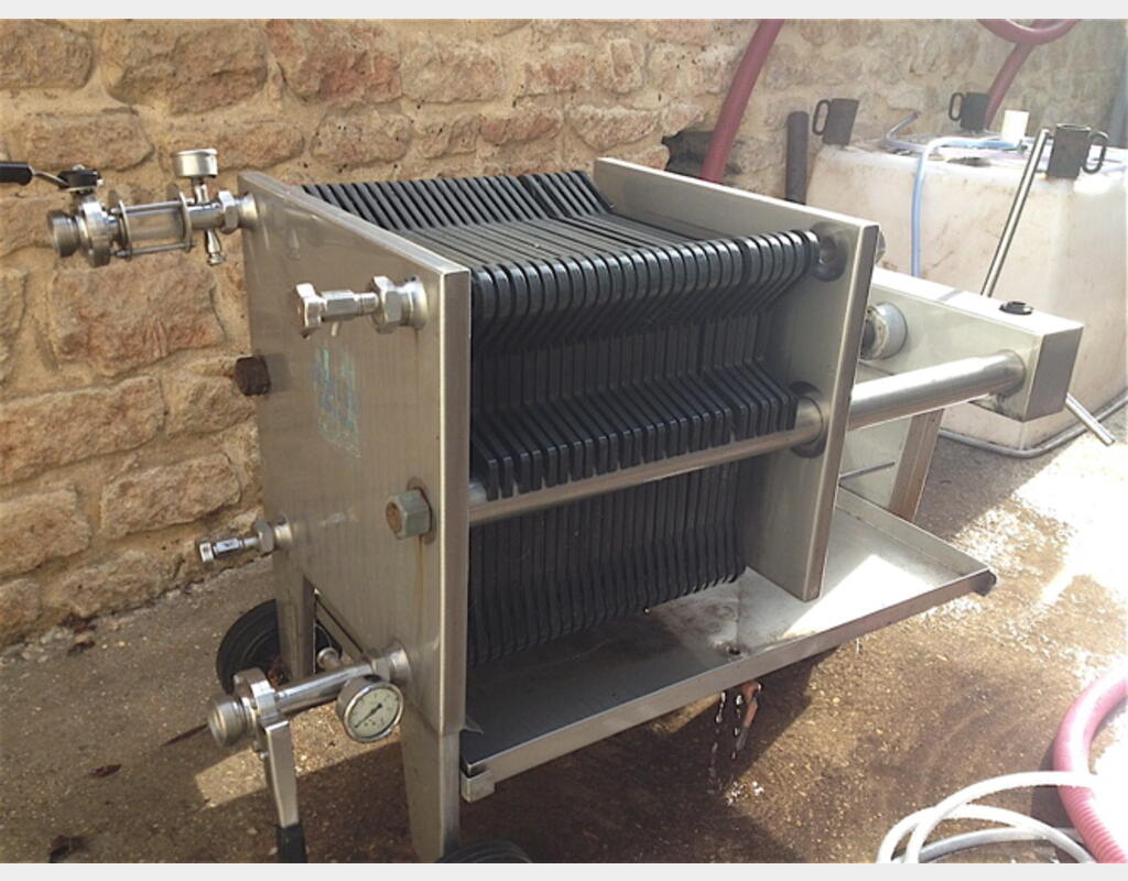 Filtre &agrave; plaques Inox