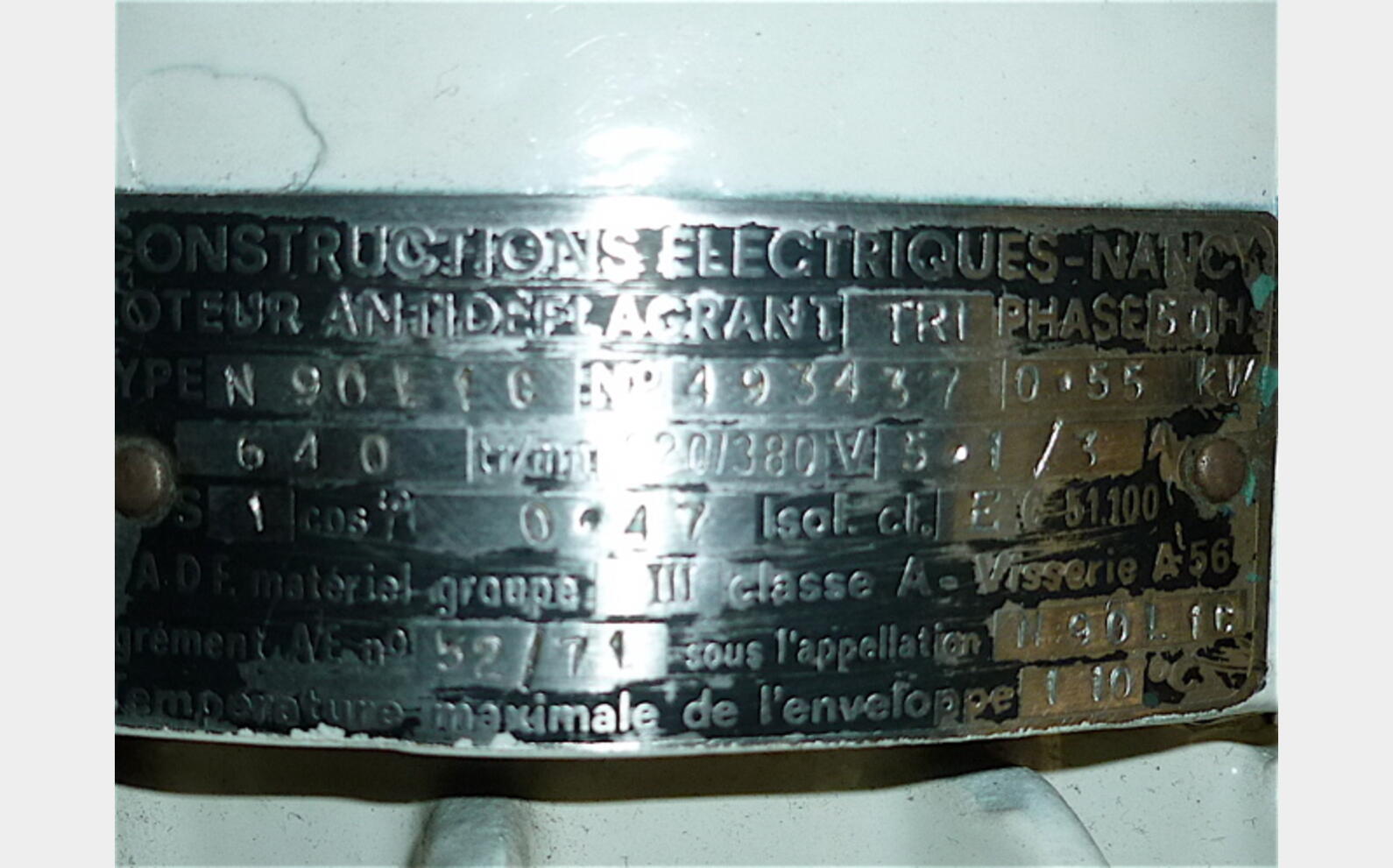 Cuve INOX de m&eacute;lange ATEX