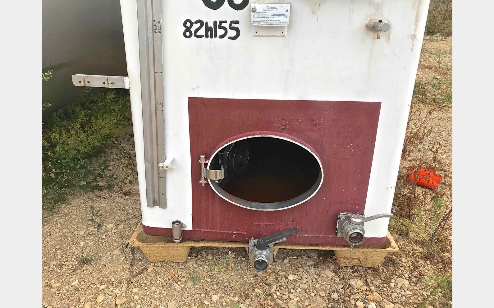 Cuve acier rev&ecirc;tu