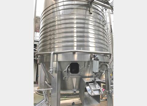 Cuve inox compartiment&eacute;e Capacit&eacute; totale 464 hls