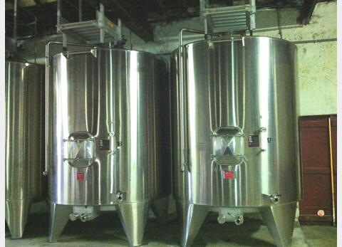 Cuve vinification INOX 304 Volume : 10.700 litres