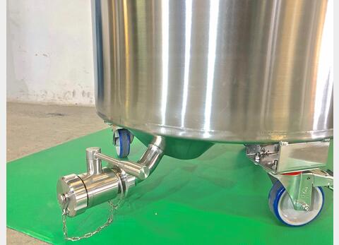 Cuve inox 304 - Sur roues 1.39 HL (139 Litres) ARSILAC