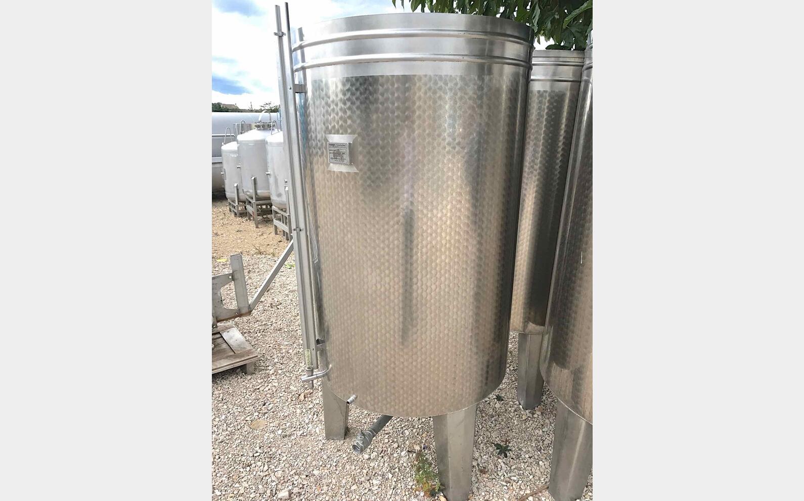 Cuve inox verticale PU0118