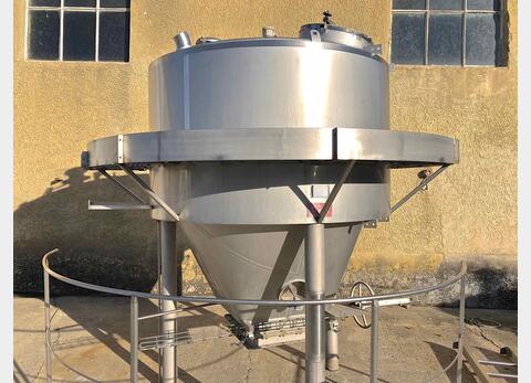 Silo INOX pour vrac Marque : SERIACO Ann&eacute;e : 1995