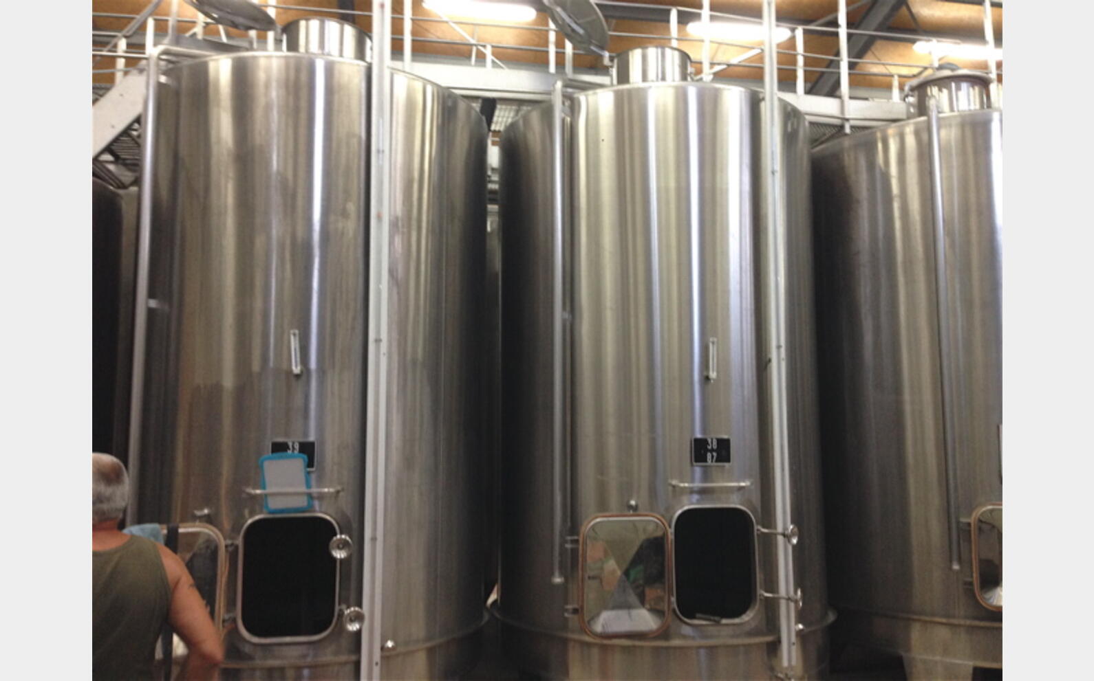 Cuve inox de 87 HLS