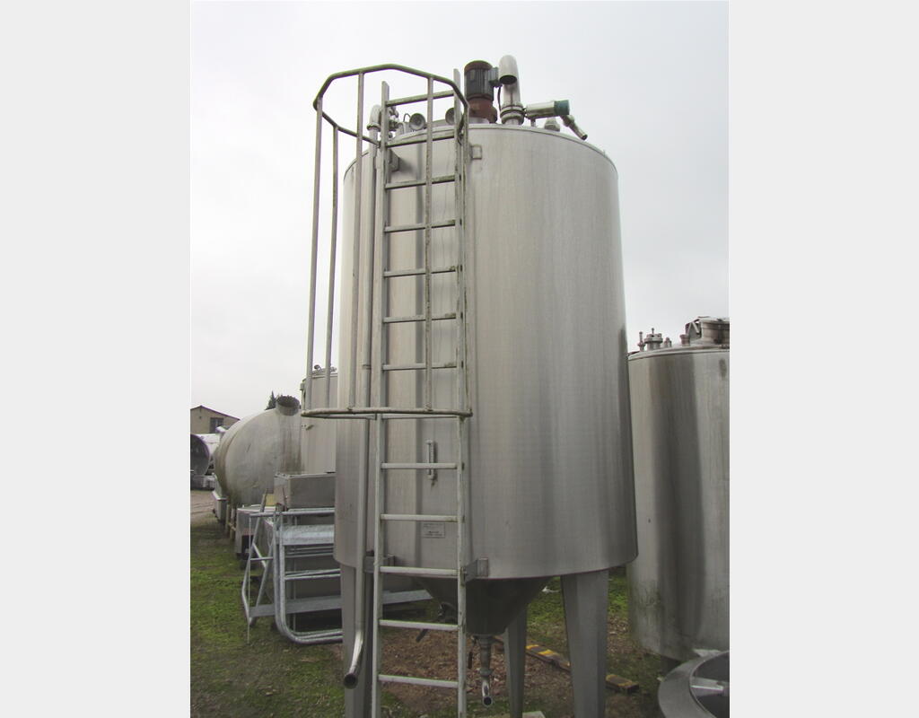Cuve de mélange isolée (TH30) - Volume : 5000 litres